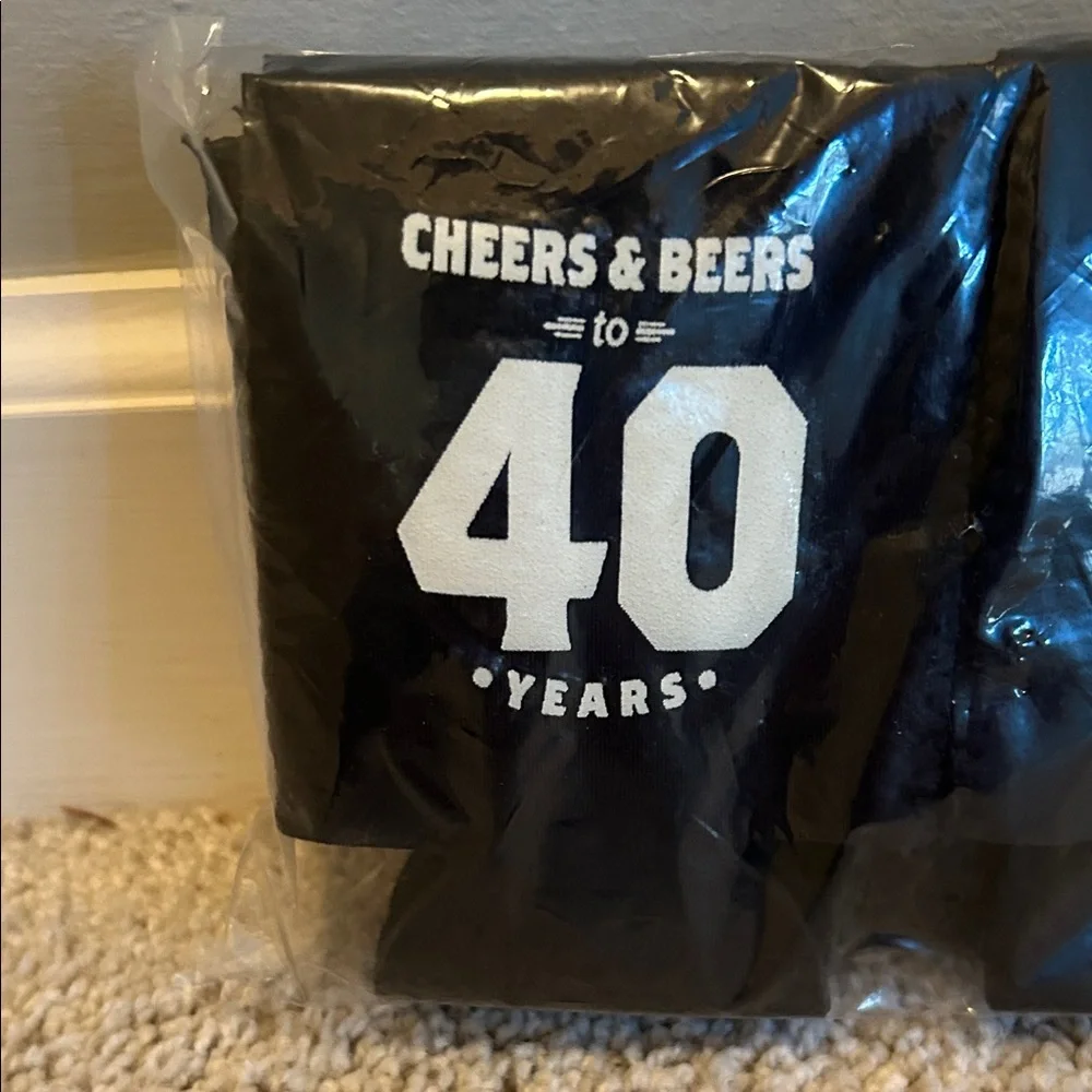 Cheers & Beers to 40 Years Koozies